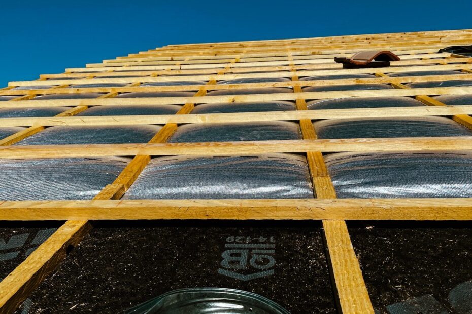 a close-up of a roof